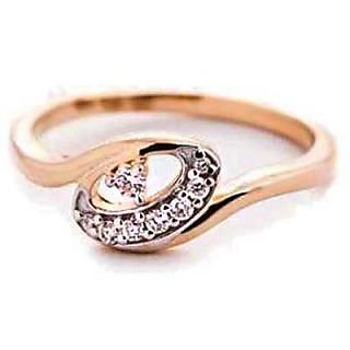 Bling Diamond Accessories Daily Wear Superb Oval Shape Diamond Ring Hand Made With Real Gold And Diamonds Bgr060