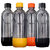 Mr Butler PET Bottle, 1 Litre, Pack of 4 (Assorted Colors)