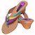 Smalto Triple Color Burmish Casual Wear Sandal For Women