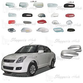 Swift dzire side 2025 mirror cover white