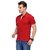Scott International sp1 Polo T-Shirt for Men (Red)  Regular Fit half sleev