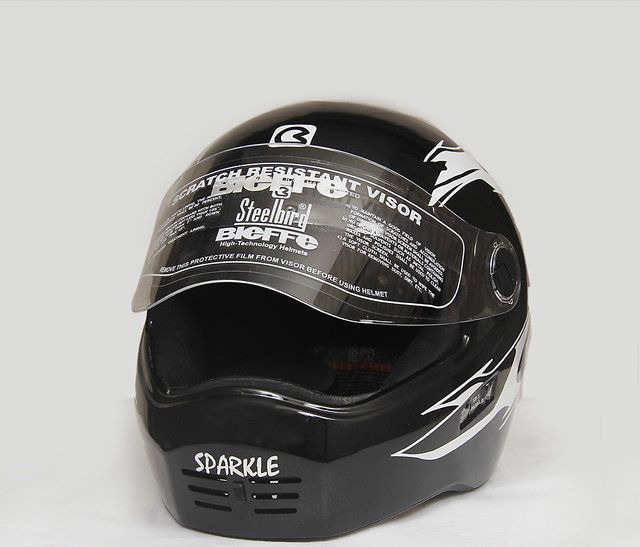 steelbird bieffe sb 3 sparkle visor