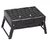 Portable Briefcase Style Folding Barbecue Grill Toaster Barbeque