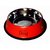 Pet club51 stainless steel stylish dog food bowl - RED 600 ML