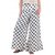 Westchic White with Black Polka Dotted Palazzo
