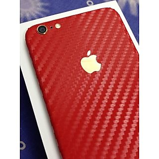 dbrand iphone 6 plus red carbon fibre skin