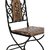 Onlineshoppee  Child's Wood  Iron Chair With Handmade Design(LXBXH-12x13x29)inch