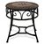 Onlineshoppee Wooden  Iron Round Shaped Stool/Table Size(LxBxH-13x13x13) Inch