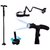Cane Buddy Foldable Walking Stick with LED Torch Light