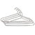 Stainless Steel Hangers - 6pcs