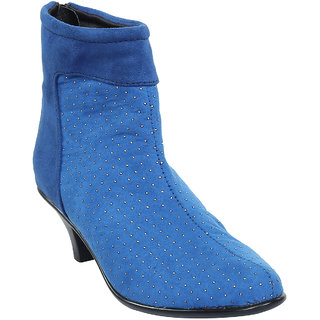 Women's Blue Stylish Boots
