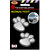 Soonai Foot  Mark Silver Car Sticker Lucky Charm (3D Shiner)