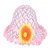Pink Floral Outdoor Hat For  Unisex Kids JSMFHKDCP0085