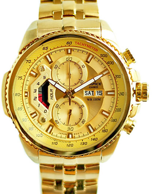 casio edifice gold colour