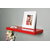 The New Look set top box Mw21red Wooden Wall Shelf