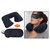 Travel Combo - Inflatable Neck Cushion + Eye Mask + Ear Plugs