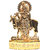 Gold plated Cow with Krishna Idol - 3 inches