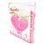 Sweet Heart Diary With Button Lock