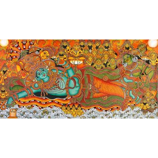 Buy Kerala Mural Painting Ananthasayanam Online 3500 From