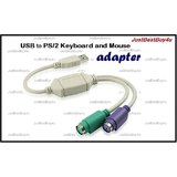 USB to PS2 Converter / Cable for Keyboard and Mouse