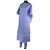 Purple cotton jaal suit length( Lucknow Chikankari) (Unstitched)
