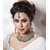 Kriaa Mithya Green Coker Necklace Set with Maang Tikka