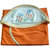 T830-357 Orange Hooded Towel Dark Shade