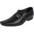 Blanchi- Men's black chain strap formal shoes
