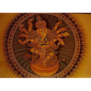 Buy Kerala Mural Painting Ganesha Online 3500 From Shopclues