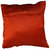 Kotton Rust Orange and Cream Jute Cushion Cover