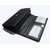 Artificial Black Pu Leather Ladies Wallets LW0506BL