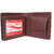 Pu Leather Gents Wallet New Men'S Wallet Gents Money Purse Brown MW127BRPU