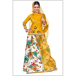 Buy Rajasthani Dress In Printed Work Online @ ₹1849 from ShopClues