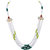 Pearlz Ocean Fresh Water Pearl And Jade Gemstone Beads 18 Inch Necklace Set For Women