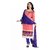Florence Pink kitti Party Chanderi Cotton Embroidered Suit (SB-2561) (Unstitched)