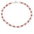 Pearlz Ocean Orchid Riddles Fresh Water Pearl & Rose Quartz Gemstone Beads 18 Inches Necklace