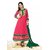 Florence Khaki Cotton Lace Salwar Suit Dress Material (Unstitched)