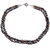 Pearlz Ocean Nightingale Dyed Black Fresh Water Pearl 18 Inch Necklace