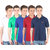 PRO Lapes Men's Multicolor Polo T-Shirt Set of 5 (PL5M1302-07-08-09-10)