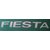 Logo Fiesta Monogram Emblem Chrome