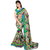 D R Fabrics Printed Multi Faux Georgette Casual Saree