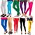 Viscose Multicolor Lycra Leggings For Women(Pack of 10)
