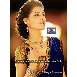 Buy Nargis Fakhri Blue Saree Online 1700 From Shopclues Her parents divorced each other when she was barely six or seven years old.