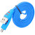 Smiley Face LED Light USB to Micro USB Cable for Mobile Phones
