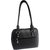 Rags Style Black P.U. Leather Shoulder Bag For Women