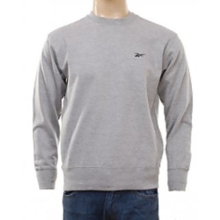reebok sweatshirt grey
