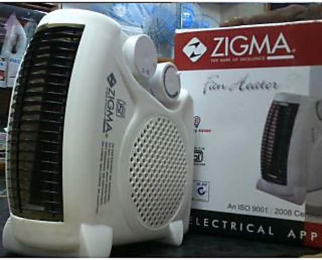 ZIGMA COMPANY'S ISI MARKED ELECTRIC ROOM HEATER (Energy Saver)