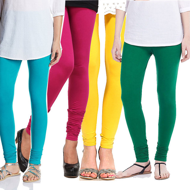 Buy Womens Cotton Lycra Leggings Combo Offer for Women pack of 8 Online In  India At Discounted Prices