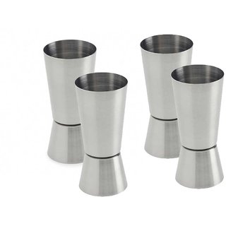Buy King International- Stainless Steel Jigger Set/Cocktail Measure ...