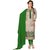Shopping Queen Voguish Green Chanderi Semi-Stitched Salwar Suit